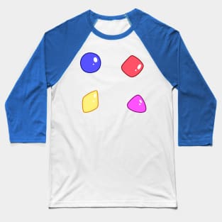 Candy Gum Shapes Baseball T-Shirt